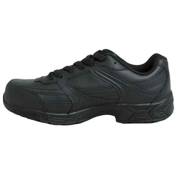 Genuine Grip 1010 Men's Size 12 Wide Width Black Leather Athletic Non ...