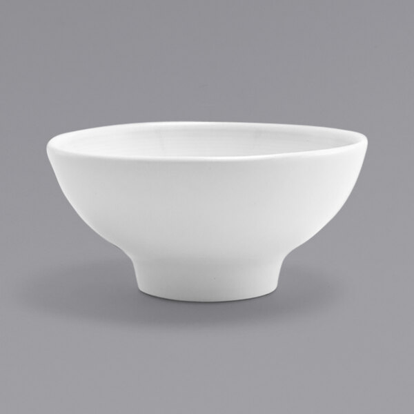 A Front of the House white porcelain footed bowl.