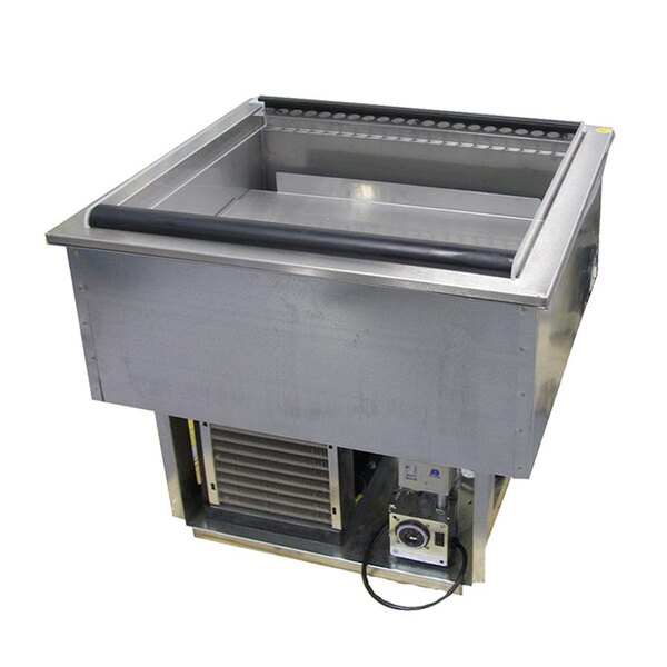 Delfield N8144-FAP Three Pan Drop In Forced Air Refrigerated Cold Food Well