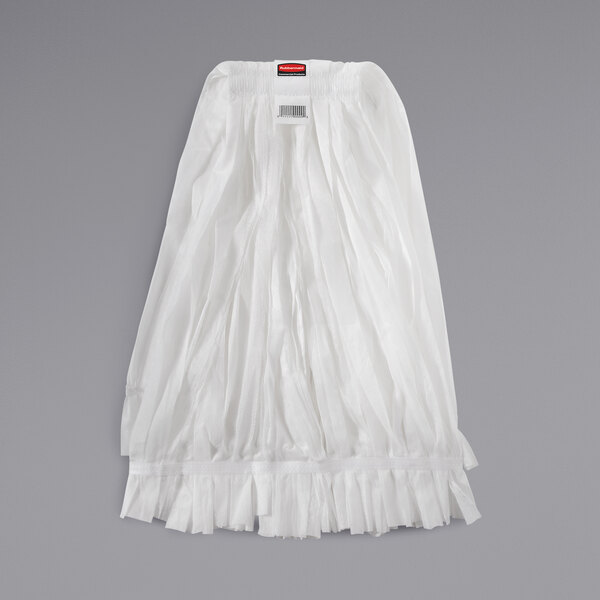 Rubbermaid 2025501 16 White Disposable Wet Mop Head with 1" Headband