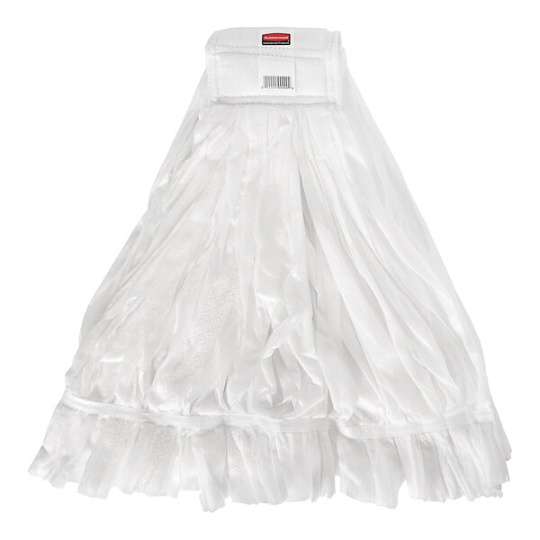 Rubbermaid 2025506 20 White Disposable Wet Mop Head with 5" Headband