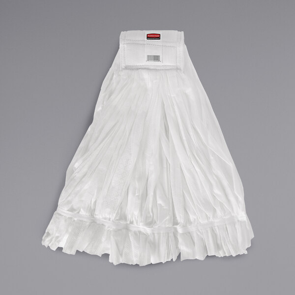 Rubbermaid 2025507 24 White Disposable Wet Mop Head with 5" Headband