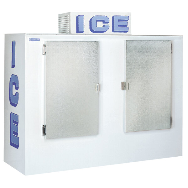 Polar Temp 850CW Cold Wall Outdoor Ice Merchandiser 85 cu. ft.