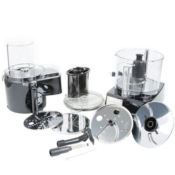 Waring WFP14SC Combination Food Processor with 3.5 Qt. Clear Bowl