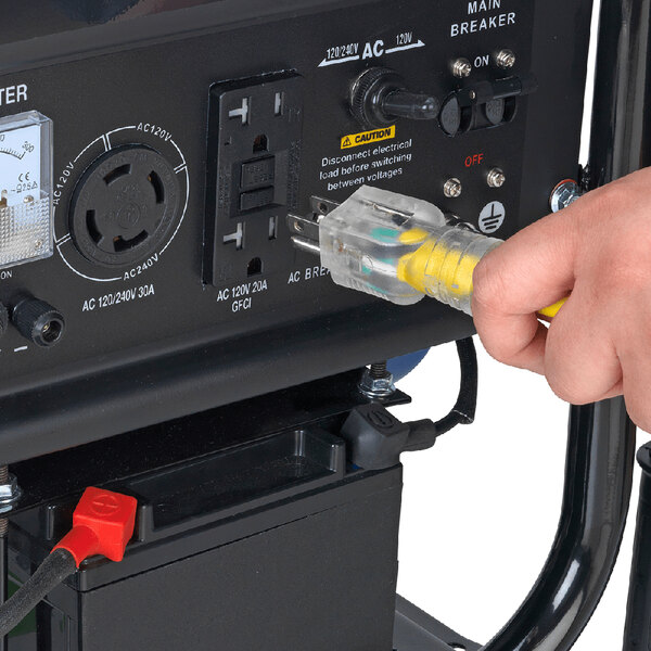 DuroMax XP4850EH Portable 208 CC Dual Fuel Powered Generator with