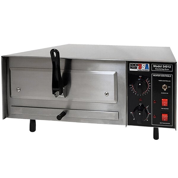 Benchmark Usa 54016 Stainless Steel, Wisco 421 Commercial Countertop Pizza Oven With Led Display