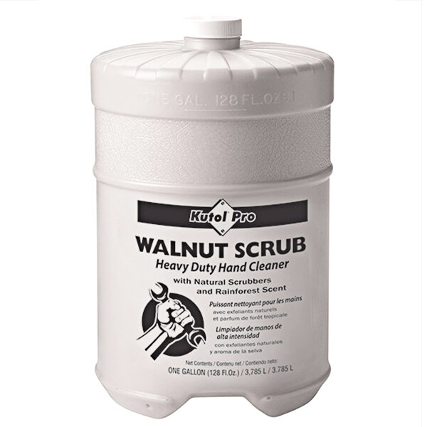 Kutol Pro 4707 Walnut Scrub Rainforest Scented HeavyDuty Hand Cleaner