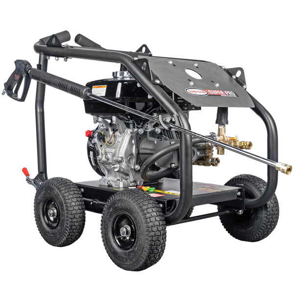 Simpson 65203 Super Pro 49-State Compliant Pressure Washer with Roll Cage, Honda Engine, and 50' Hose - 4000 PSI; 3.5 GPM