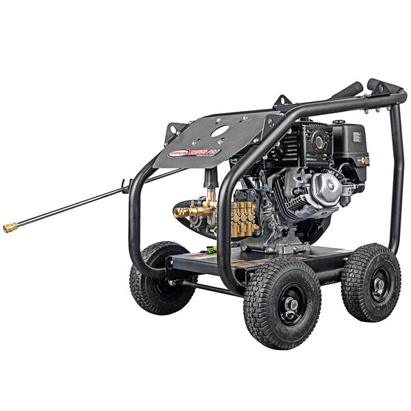 Simpson 65206 Super Pro 49-State Compliant Pressure Washer with Roll Cage, Honda Engine, and 50' Hose - 4400 PSI; 4 GPM
