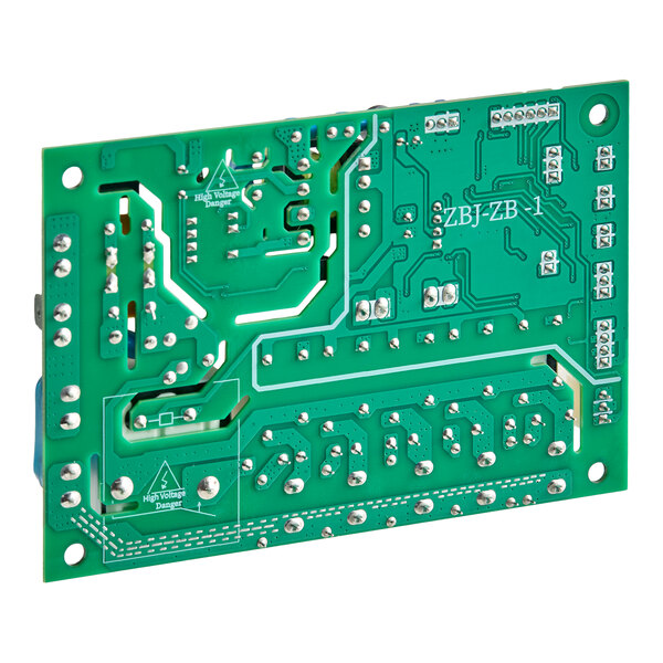 A green printed circuit board for select Avantco Ice machines.