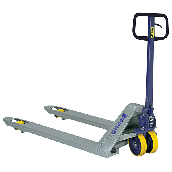 Wesco Industrial Products 272748 Standard Deluxe Pallet Truck with 27" x 48" Forks - 5500 lb. Capacity