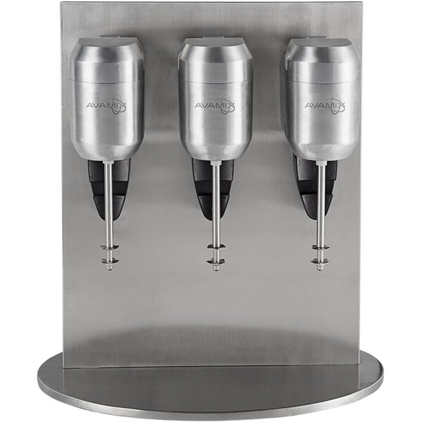 AvaMix ADM3 Freestanding Triple Spindle Drink Mixer / Milkshake Machine -  120V, 1200W