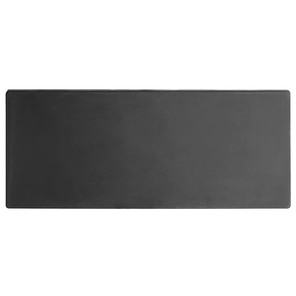 A black rectangular Regency display base on a white background.