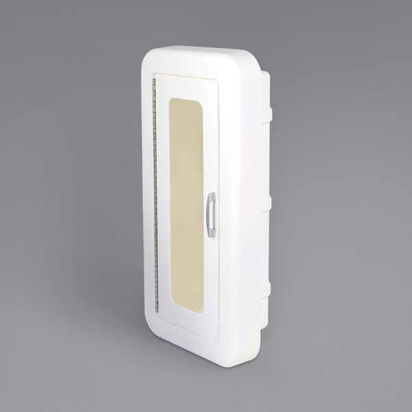 Cato 41070 Classic Semi-Recess White Fire Extinguisher Cabinet Door with Window