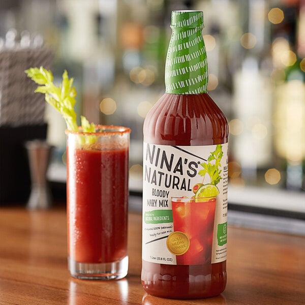 Nina's Natural 1 Liter Bloody Mary Mix