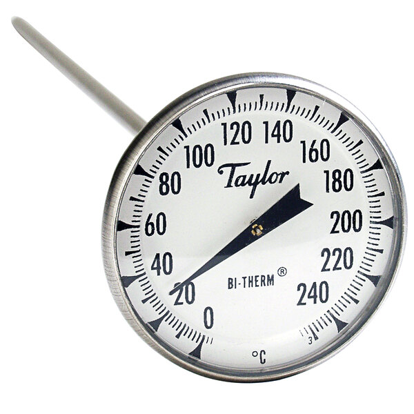 Taylor 6235J 8 Superior Grade Instant Read Probe Dial Thermometer -10 to  110 Degrees Celsius