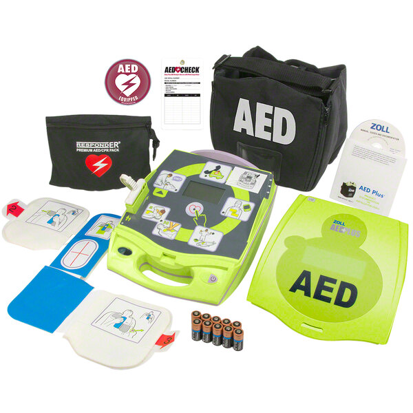 Zoll AED Plus Semi-Automatic AED with Text and Voice