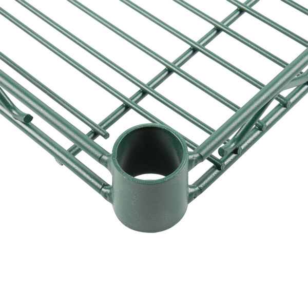 Metro HDM2436DHG Super Erecta Hunter Green Drop Mat Wire Shelf 24" x 36"