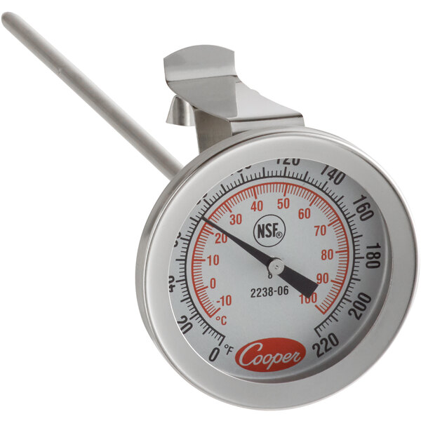CooperAtkins 2238063 8" Instant Read Probe Dial Thermometer, 0 to