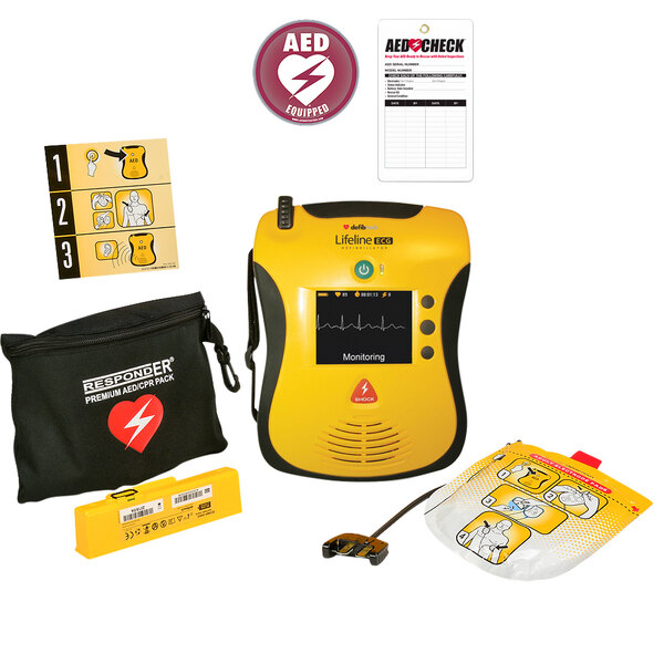 Defibtech DCF-A2460EN Lifeline ECG Semi-Automatic AED