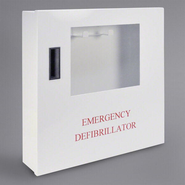 Defibtech DAC-220 Surface Mount AED Cabinet with Alarm for Lifeline and Lifeline AUTO AEDs