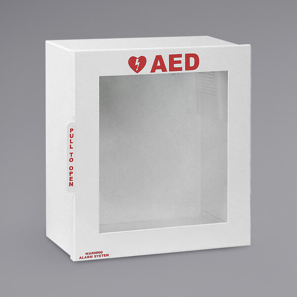HeartSine PAD-CAB-04 Surface Mount AED Cabinet with Alarm for Samaritan PAD AEDs