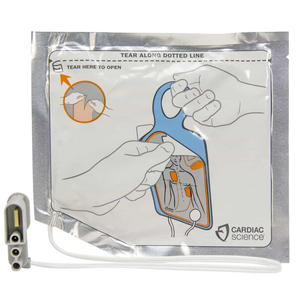Cardiac Science XELAED001A Adult Electrode Pad Set for Powerheart G5 AEDs