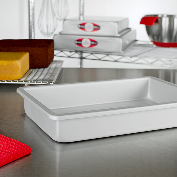 Fat Daddio's POB7112 ProSeries 7" x 11" x 2" Rectangular Anodized