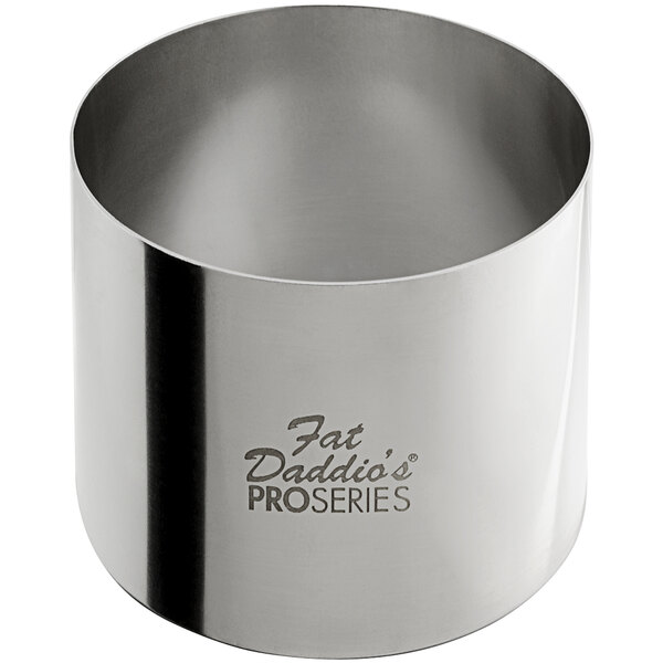 Fat Daddio's SSRD27520 ProSeries 2 3/4" x 2" Stainless Steel Round