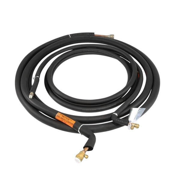 A black Hoshizaki condenser line kit with hoses and nozzles.