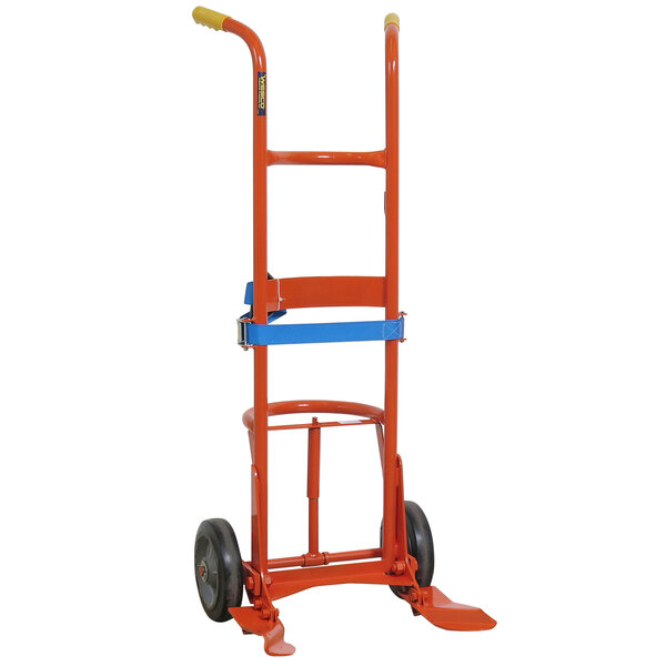 Wesco Industrial Products 1,000 lb. Poly Overpack Drum Truck with (2 ...