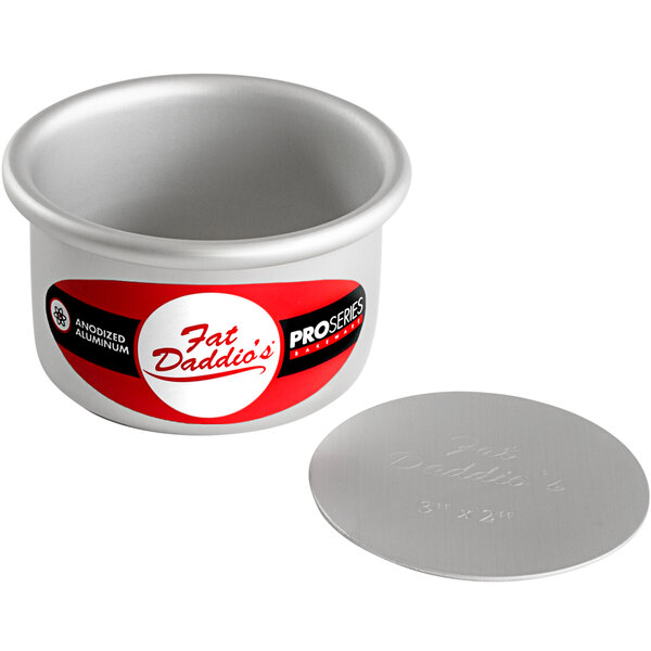 Fat Daddio's PCC32 ProSeries 3" x 2" Round Anodized Aluminum Straight