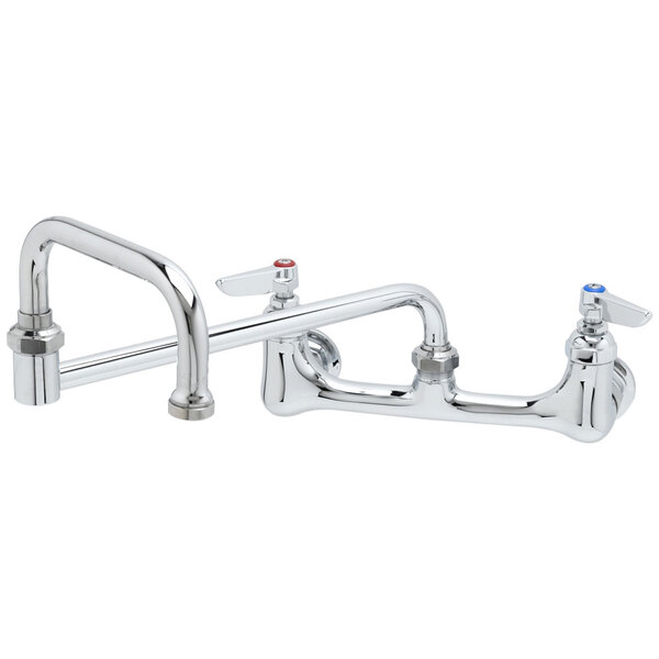 T&S B0266 Wall Mounted Pantry Faucet with 8" Adjustable Centers, 15