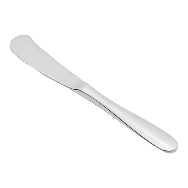 Zwiesel Fortessa Grand City 6 11/16" 18/10 Stainless Steel Extra Heavy Weight Butter Knife - 12/Case