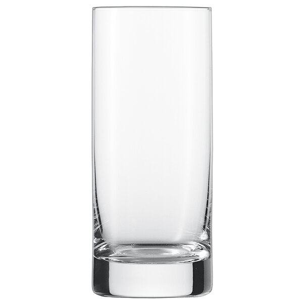 A clear Schott Zwiesel Paris Collins glass with a white background.