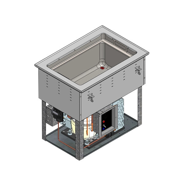 Vollrath FC6HC01120AD Top Mount One Pan Cold / Hot Food Well 120V