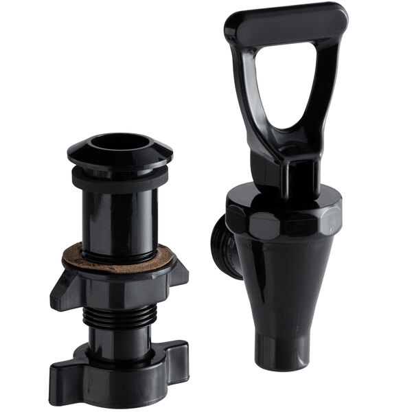 CaterGator Black Insulated Beverage Dispenser Faucet