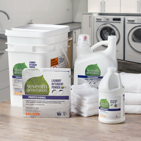 Seventh Generation 44733 Professional 64 fl. oz. Chlorine Free Color Safe Bleach 6/Case