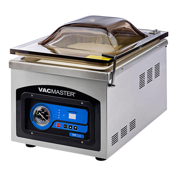 ARY VacMaster VP230 Chamber Tabletop Vacuum Packaging Machine with 12 1/4" Seal Bar