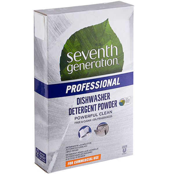 Seventh Generation 44736 Professional Free & Clear 75 oz. Dishwasher Detergent Powder