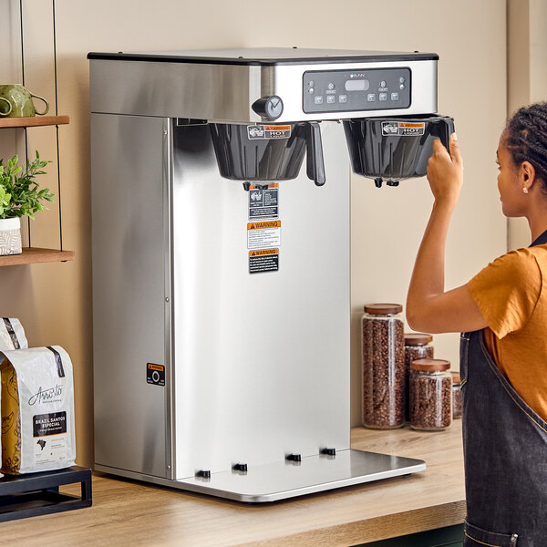 Bunn 53200.0101 ICB Twin Tall Infusion Series Stainless