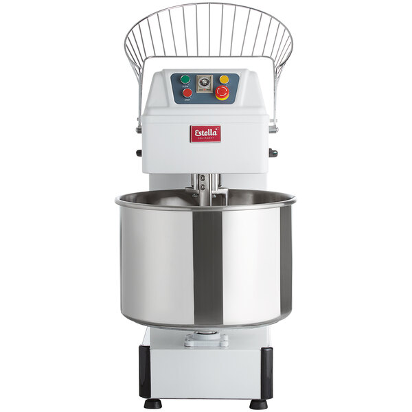Estella SM60 60 Qt. / 90 lb. TwoSpeed Spiral Dough Mixer 240V, 4 HP