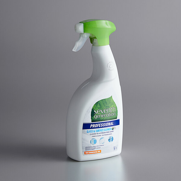 Seventh Generation 44730 Professional Free & Clear 32 oz. Glass and Surface Cleaner Spray