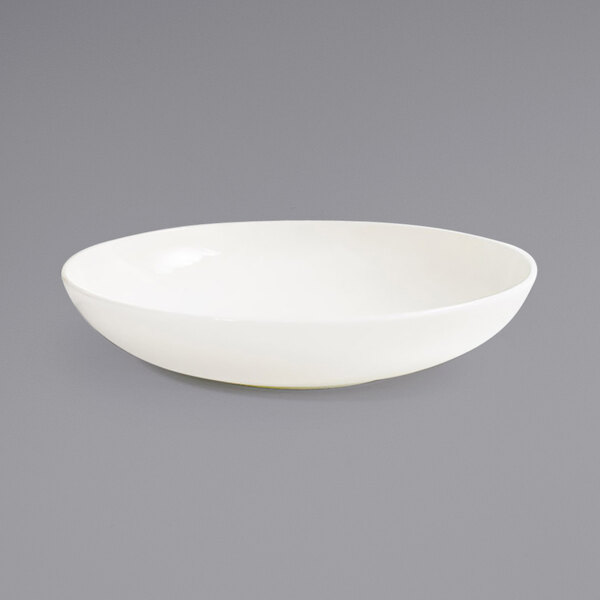 A Front of the House European white porcelain bowl.
