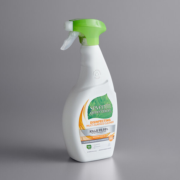 Seventh Generation 22810 26 fl. oz. Lemongrass Citrus Disinfecting