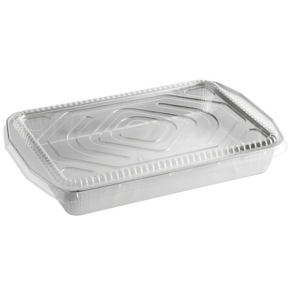 9X13 Disposable Aluminum Foil Pans with Lids [25 Sets] Large Baking Pan  Trays