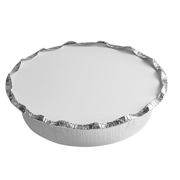 Choice 7 Round Heavy Weight Foil Take-Out Pan - 500/Case