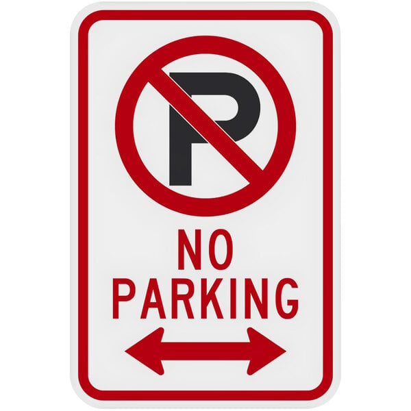 NO VISITOR PARKING AVAILABLE Parking Signs 