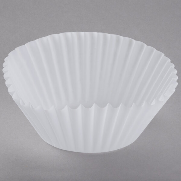 White Fluted Baking Cup 1 7/8" x 1 5/16" 1000/Pack