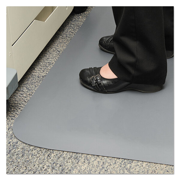 Guardian 44030550 Pro Top 36" x 60" Gray Anti-Fatigue Floor Mat